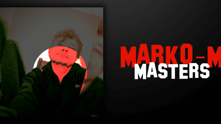 Marko-M’s “Masters” album cover art: raw, emotional, and authentic.